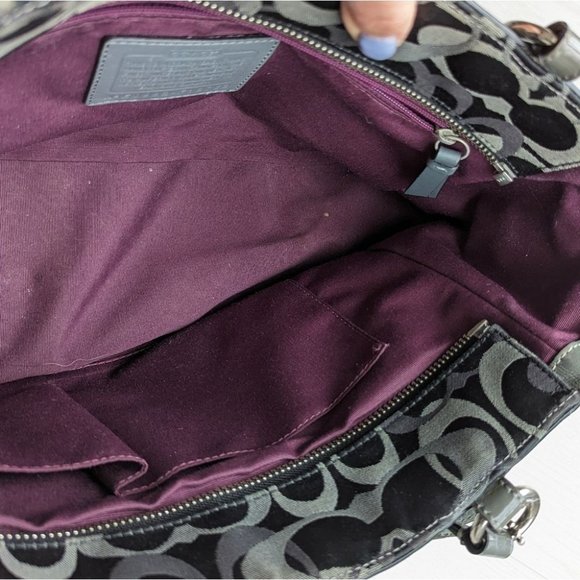 SOLD - Vintage Coach Poppy Tote Purse - Picture 9 of 9